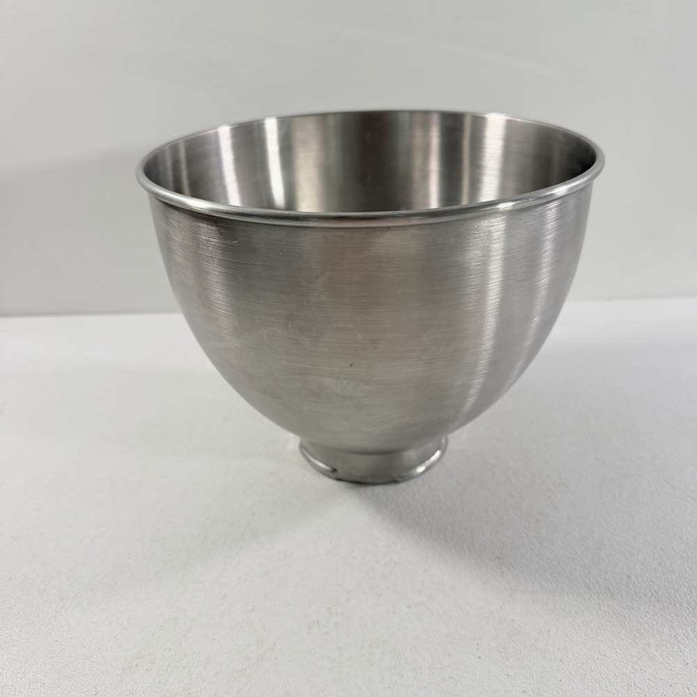 KitchenAid K45 Stainless Steel Bowl 4.5 QT Twist Lock For Tilt Head Stand Mixer
